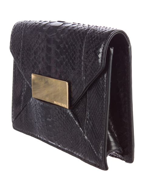 michael kors python envelope clutch|Michael Kors Python Clutch Bags for Women for sale .